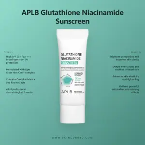 APLB Glutathione Niacinamide Sunscreen- 40ml