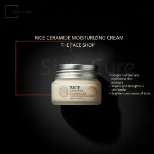 he Face Shop Rice Ceramide Moisturizing Cream- 50ml