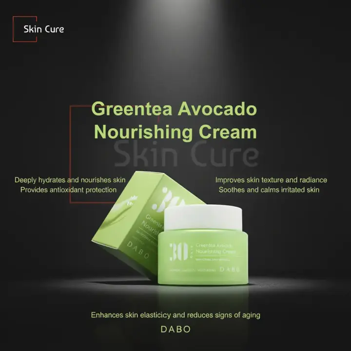 DABO Greentea Avocado Nourishing Cream - 100ml