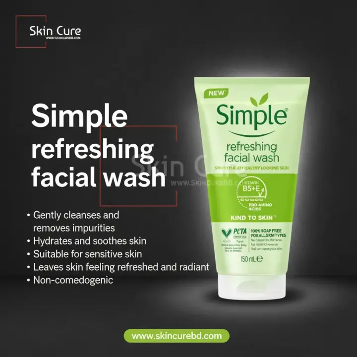 Simple Refreshing Facial Wash-150ml