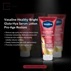 Vaseline Gluta-Hya Serum Burst Lotion Pro-Age Restore- 300ml